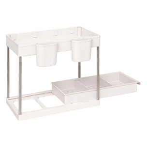 Organiseur Stora 2 niveaux L40,7cm beige
