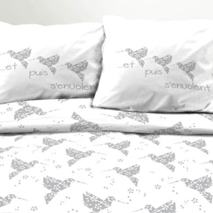 Parure Housse De Couette 3pcs 100% coton 57fils Origasie