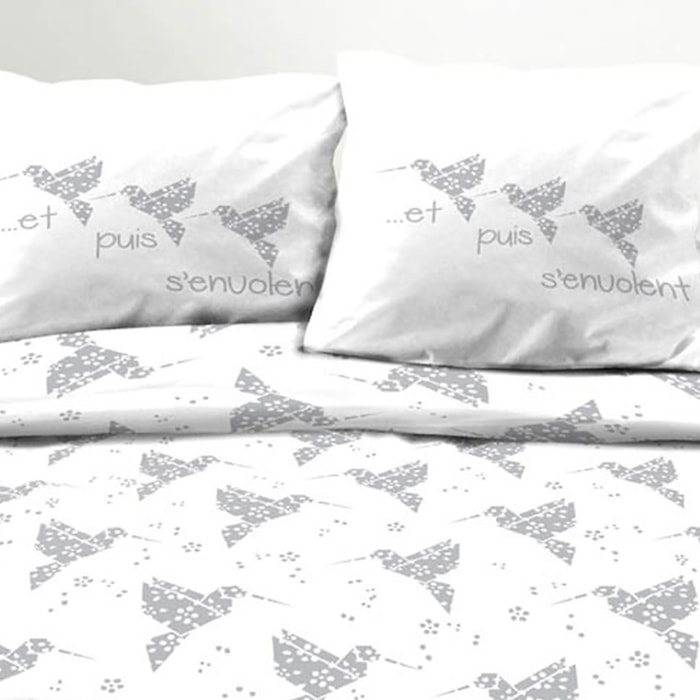 Parure Housse De Couette 3pcs 100% coton 57fils Origasie