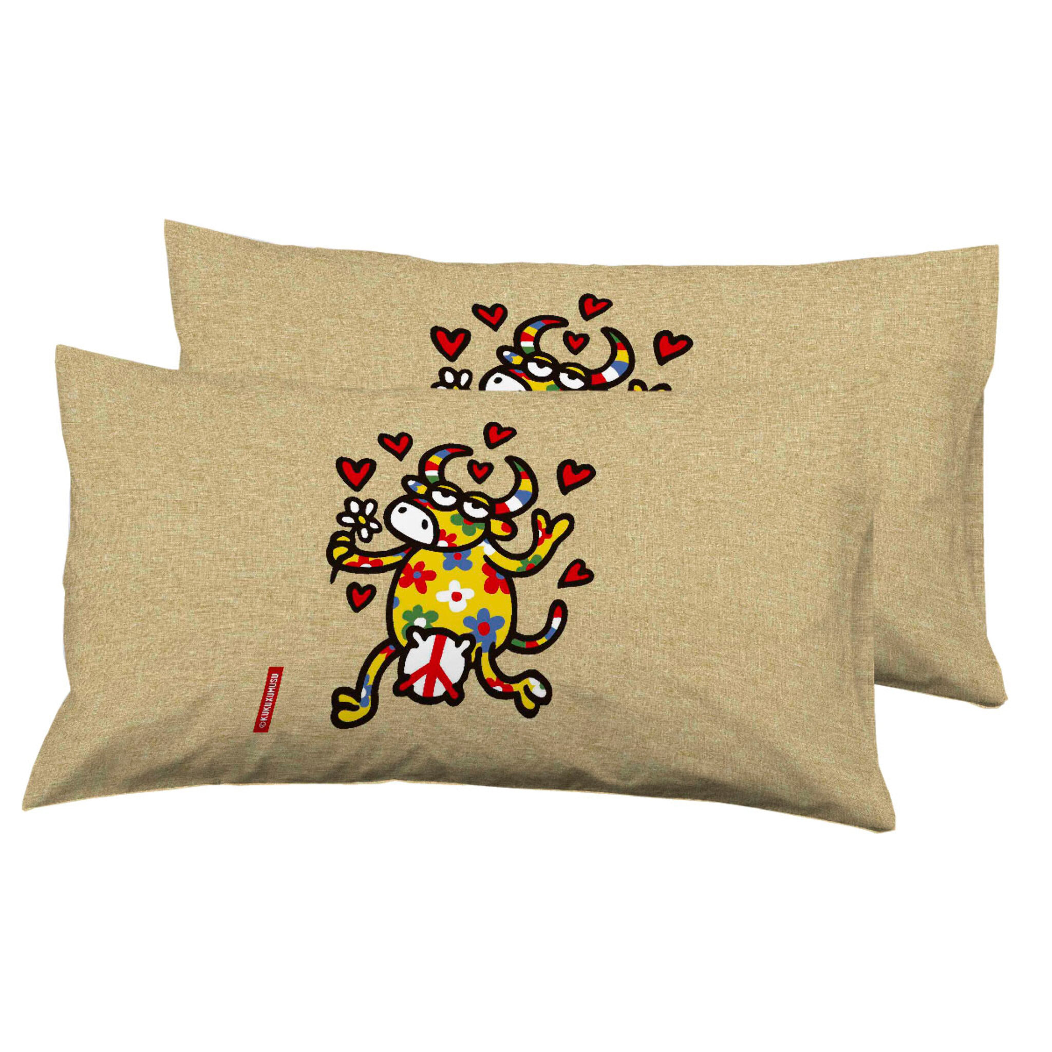 Pack Fundas Almohada Love Cp - 100% algodón - 150 hilos
