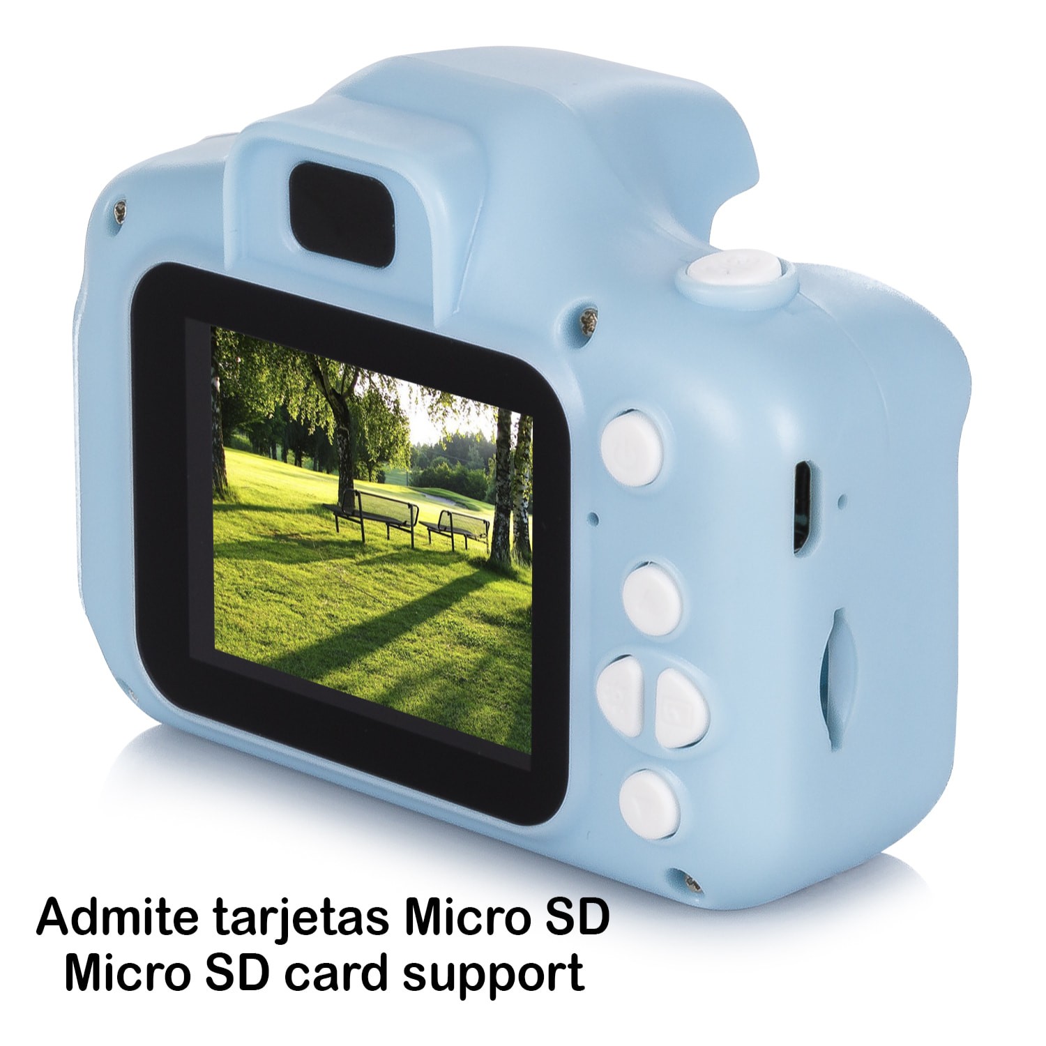 Macchina fotografica 3mpx e video HD per bambini, con giochi. 1280x720P