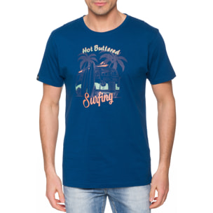 Camiseta Hot Buttered MAGNETIC Azul Claro