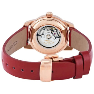 Reloj Certina C0010073611602 Mujer Analogico Automatico con Correa de Cuero