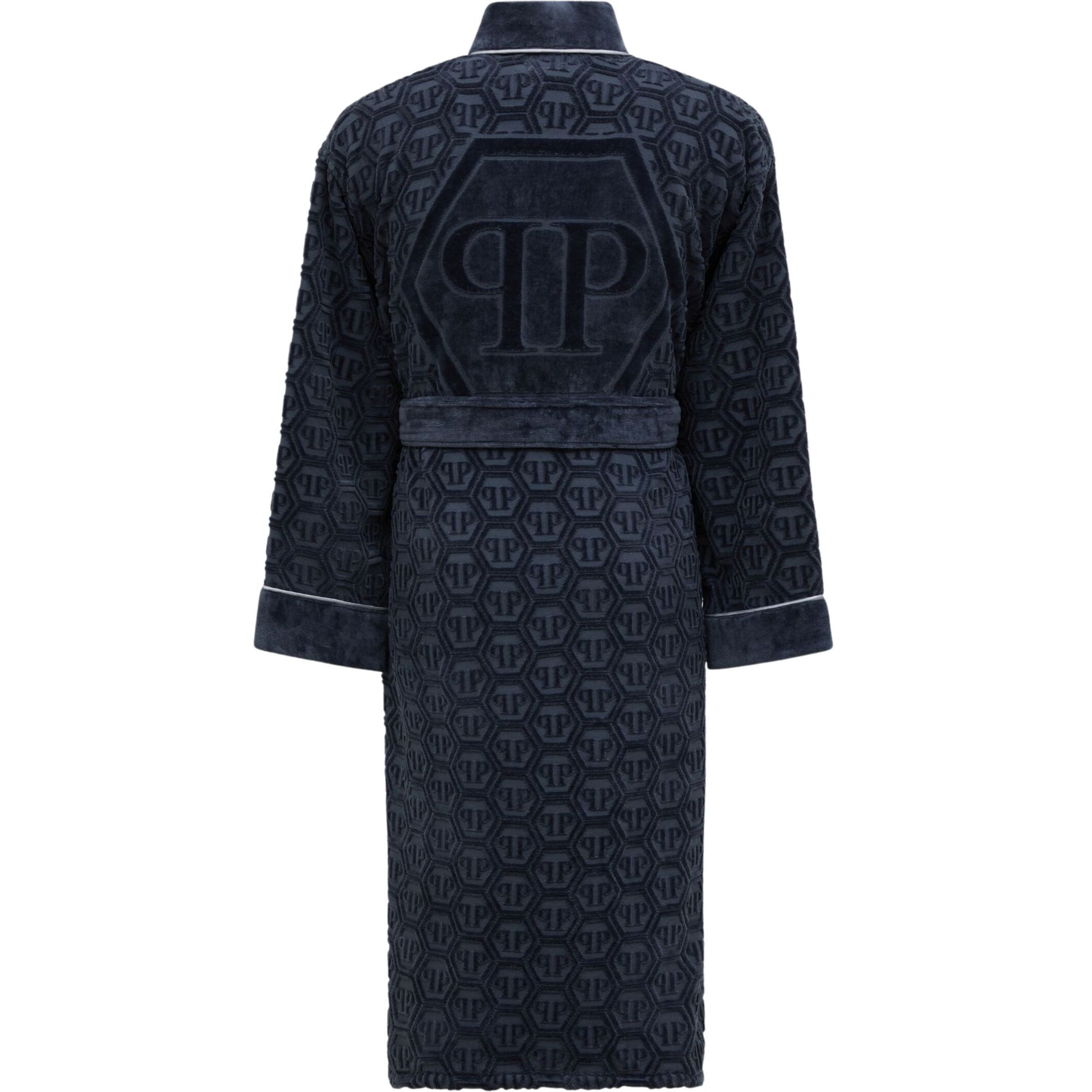 PHILIPP PLEIN Kimono Bathrobe Hexagon