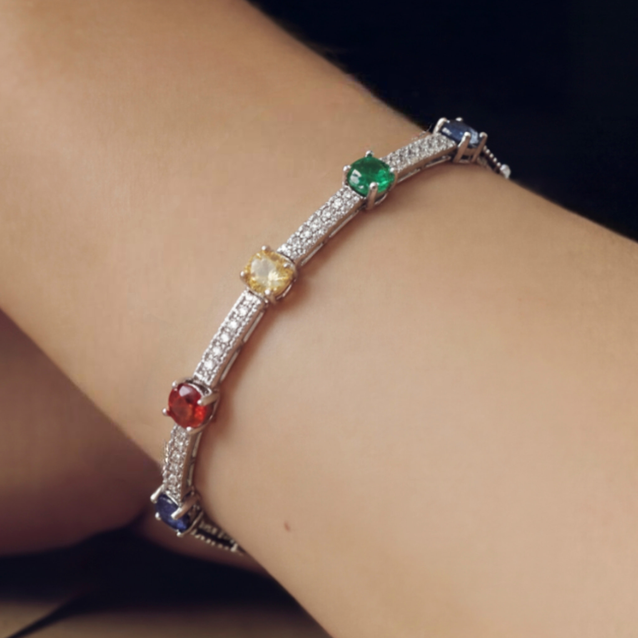 Pulsera Raxbou acabado plata