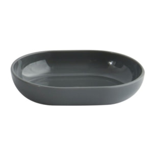 Lot de 3 accessoires de salle de bain INAGUA Gris foncé MSV