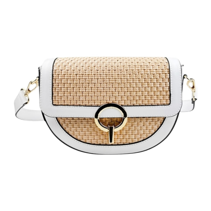 Borsa a tracolla Cheval Firenze Ambra S/S Bianco
