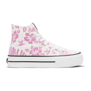 B&W Break&Walk - Sneakers Alte Doppia Piattaforma Casual per donna comode