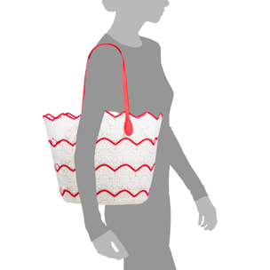 Biferno Borsa a spalla Donna. Realizzato in cotone.