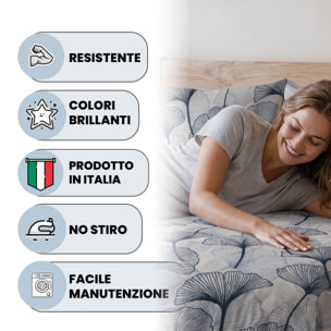PARURE COPRIPIUMINO INFINITY - 100% Microfibra