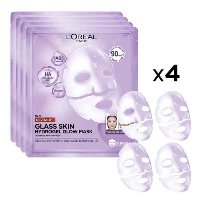 Revitalift Filler Masque Glass Skin Hydrogel Éclat