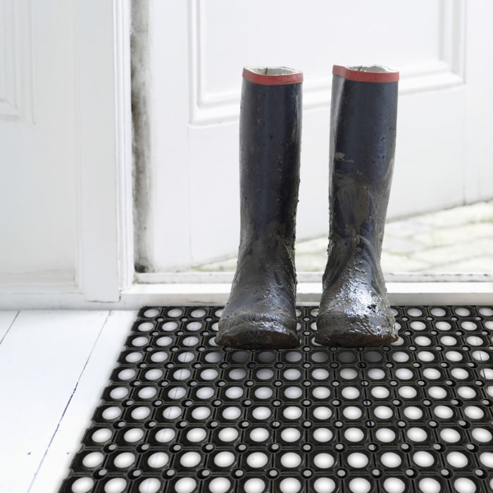 Paillasson Caillebotis Caoutchouc 40x60cm