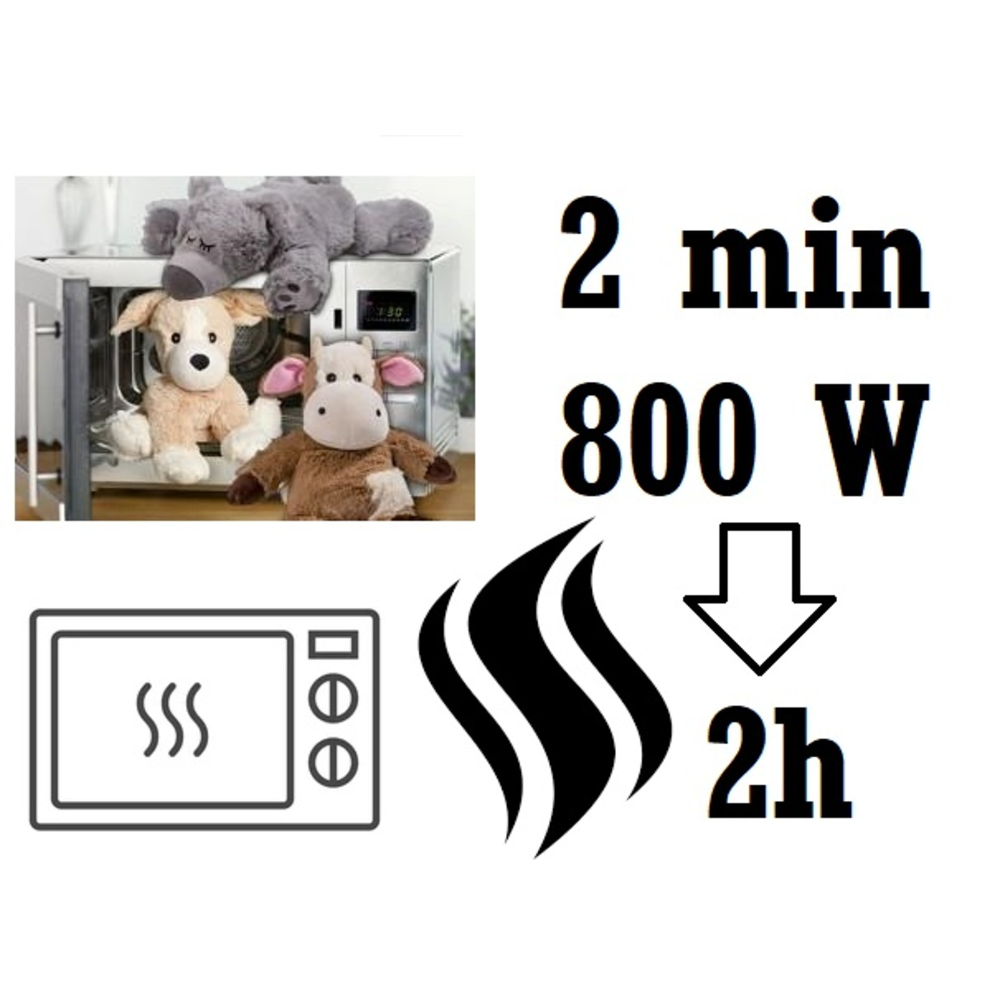 PELUCHE TÉRMICO: HIPOPOTAMO