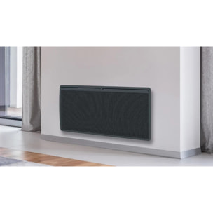 Radiateur Panneau rayonnant Tactile Aluminium Gris Anthracite 2000W