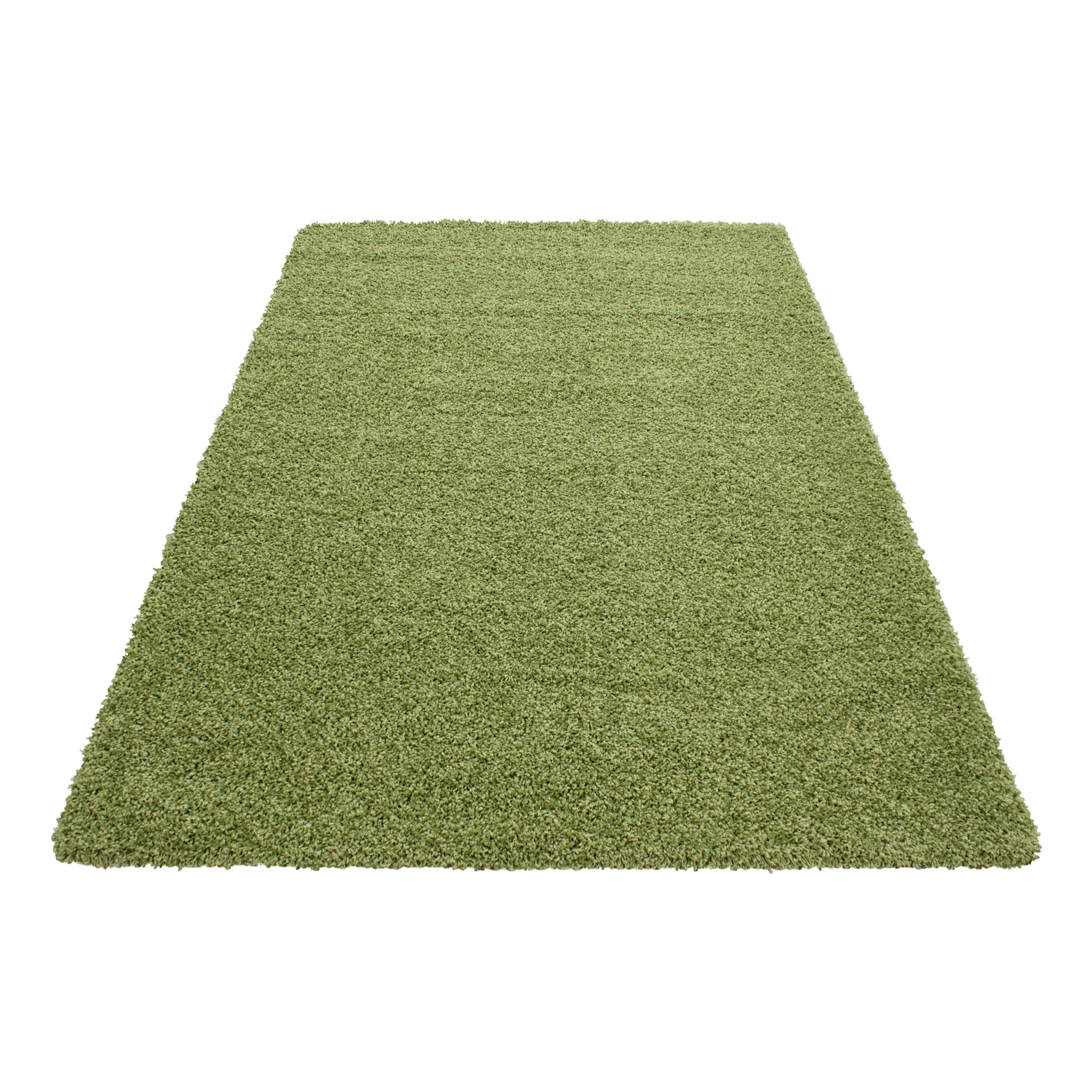 OTTAWA - Tapis shaggy uni Vert