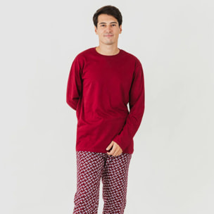 Pijama hombre franela Jaume Burdeos