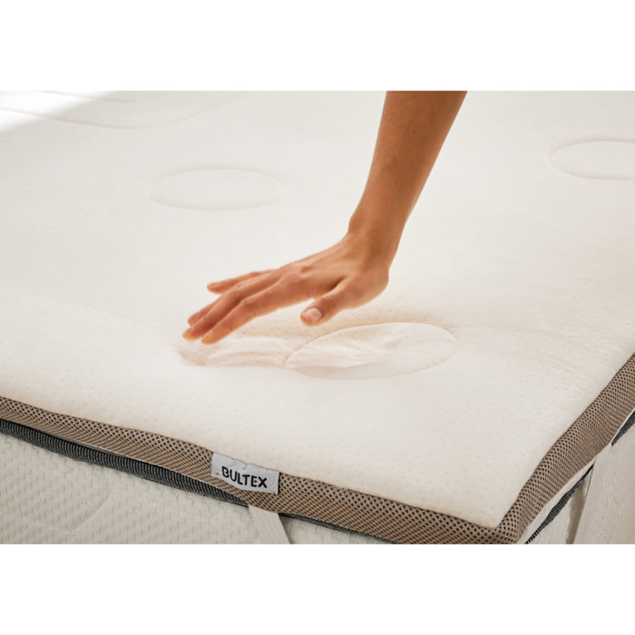 SURMATELAS MEMOPOWER |1 place |H 5 cm |confort moelleux