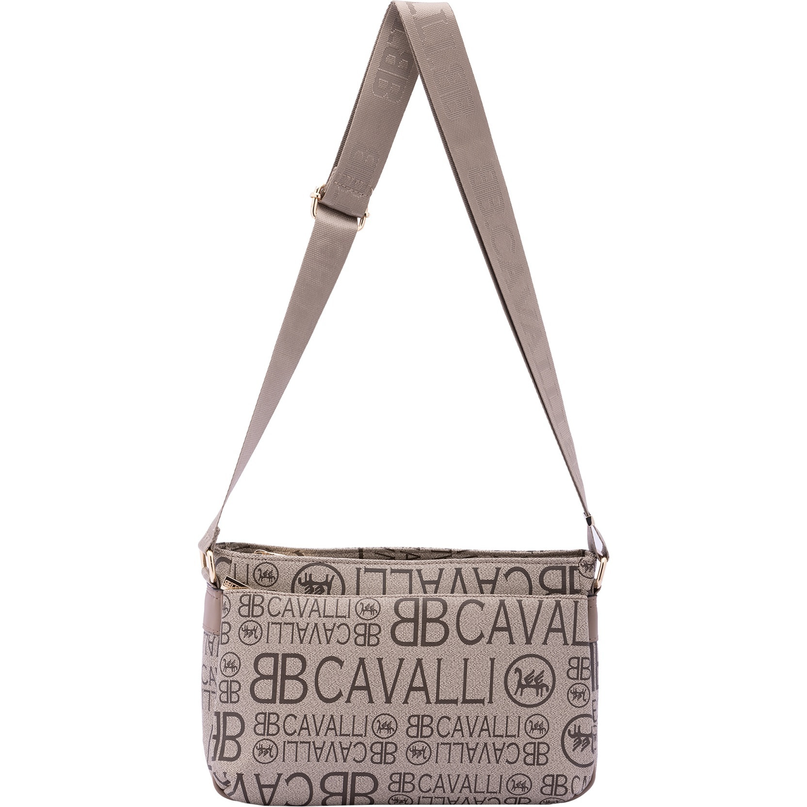 Borsa a tracolla da donna - Modello False - Ecopelle - 19.0 x 28.0 x 13.0 cm