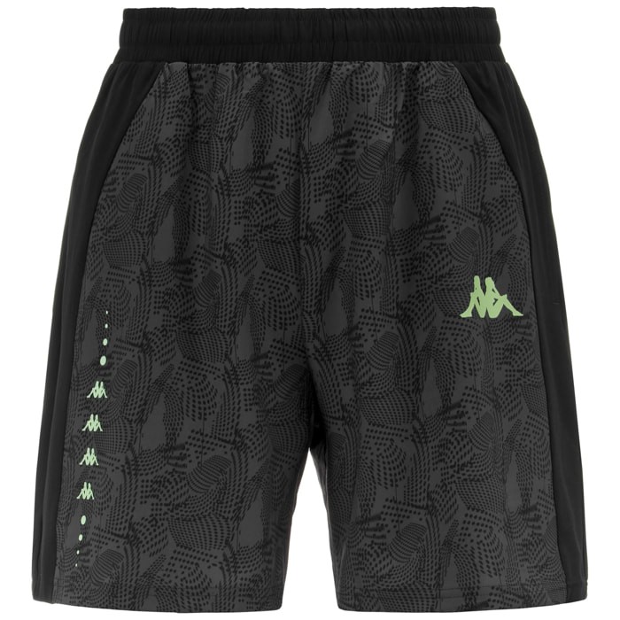 Pantaloni Corti Kappa Uomo Kombat Felmo Nero