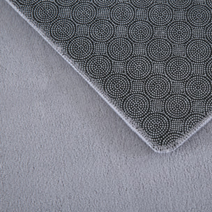 MOSCOU - Tapis uni Silver