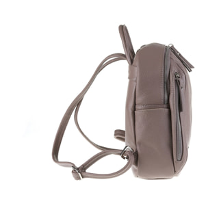 Zaino da donna in pelle Made in Italy - Modello Céleste Nova - Casual - 26.0 x 30.0 x 11.0 cm