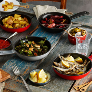 Poêle 16 cm, Fonte, Gris graphite