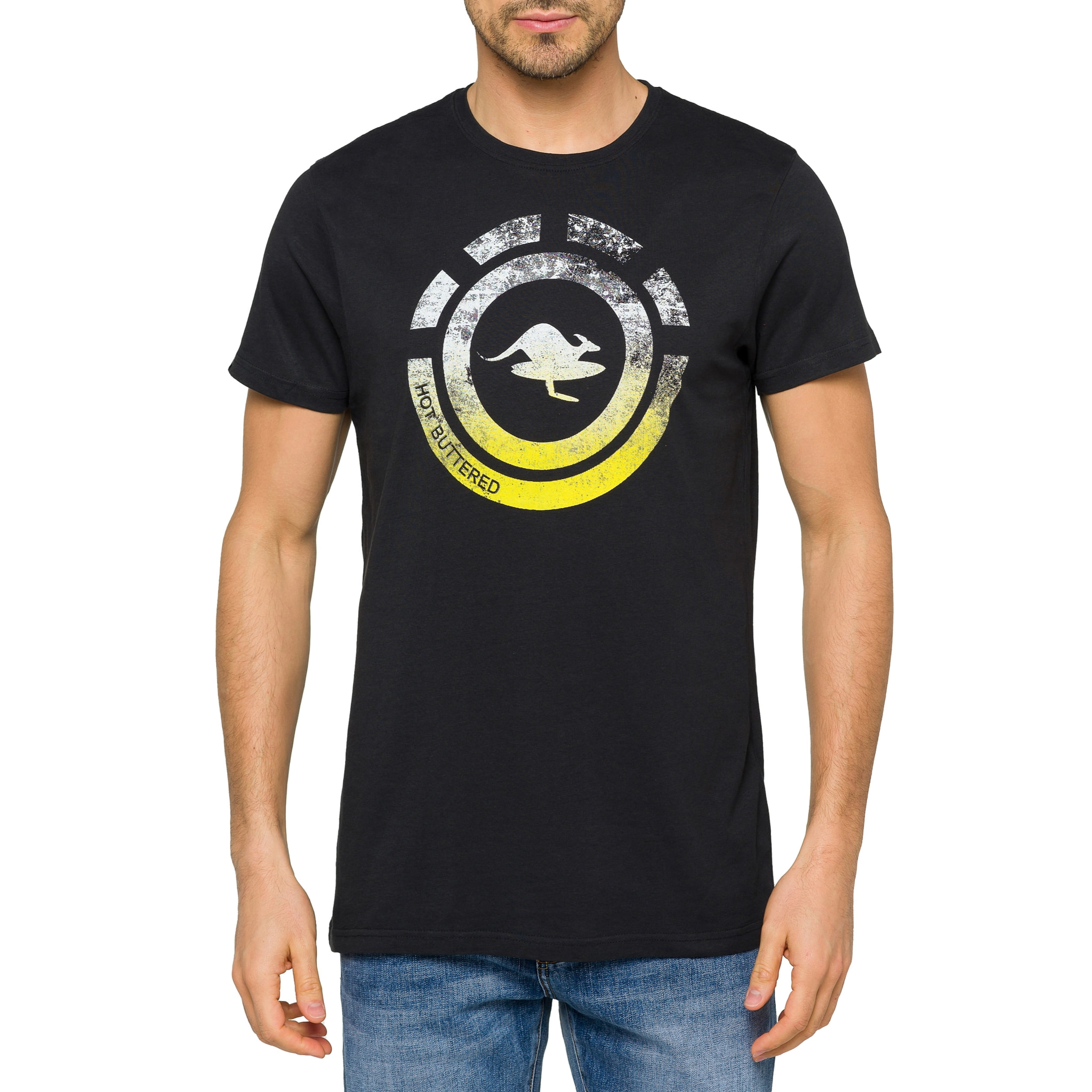 Camiseta Hot Buttered NAHUA Negro