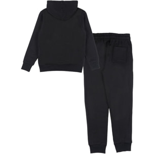 Chándal infantil de invierno con capucha y cremallera Leone 1947 Neon