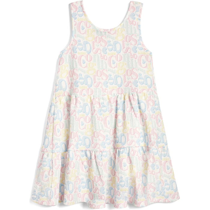 Vestido de Niña con Logo Multicolor