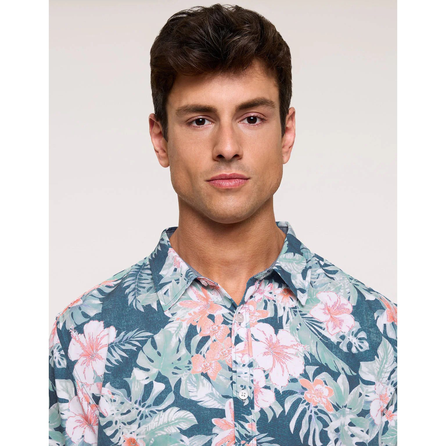 Camisa Manga Corta Azul - Hopper