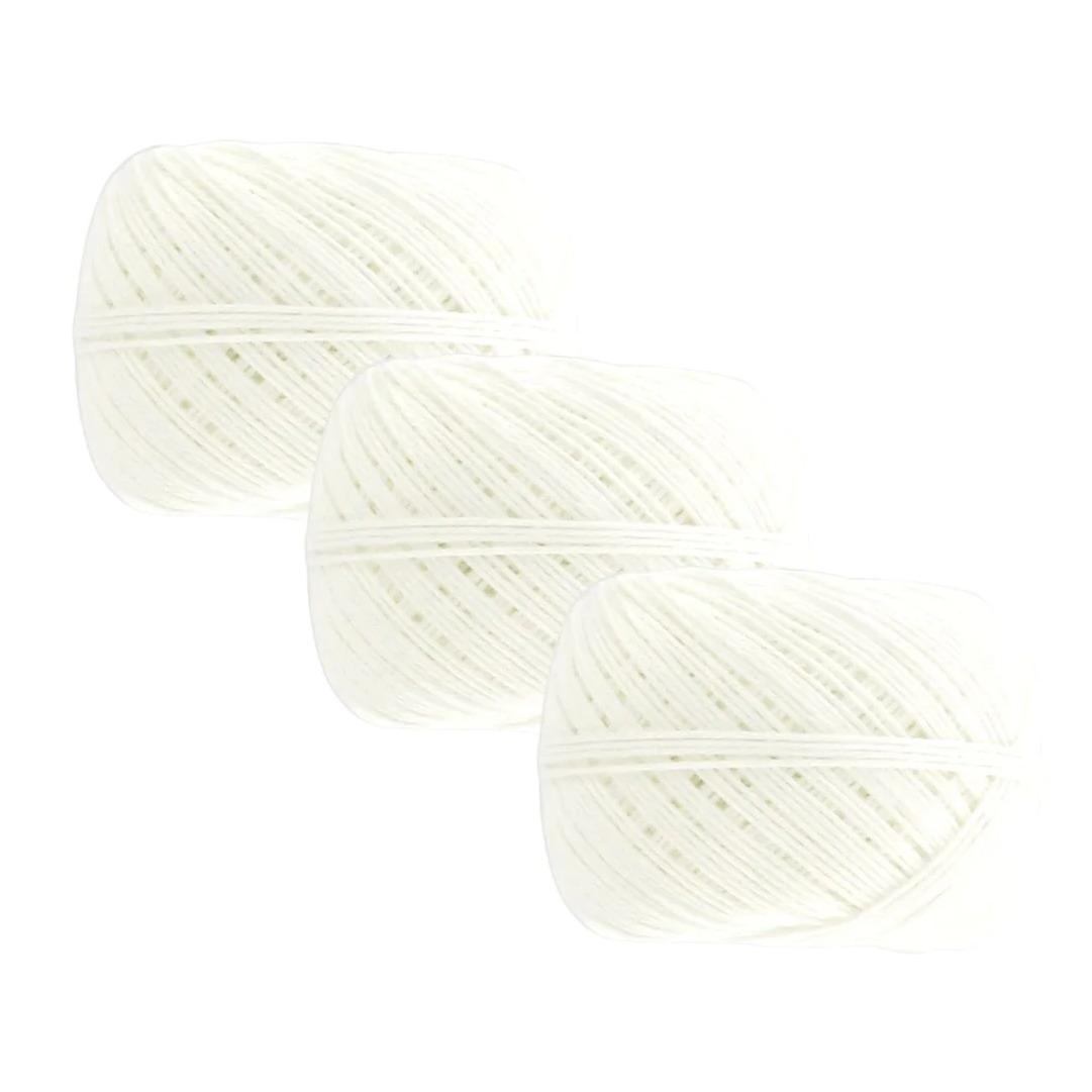 BOITE 3 PELOTES DE FIL DENTELLE FRIVOLITE T205 MEDIUM - OLYMPUS JAPON