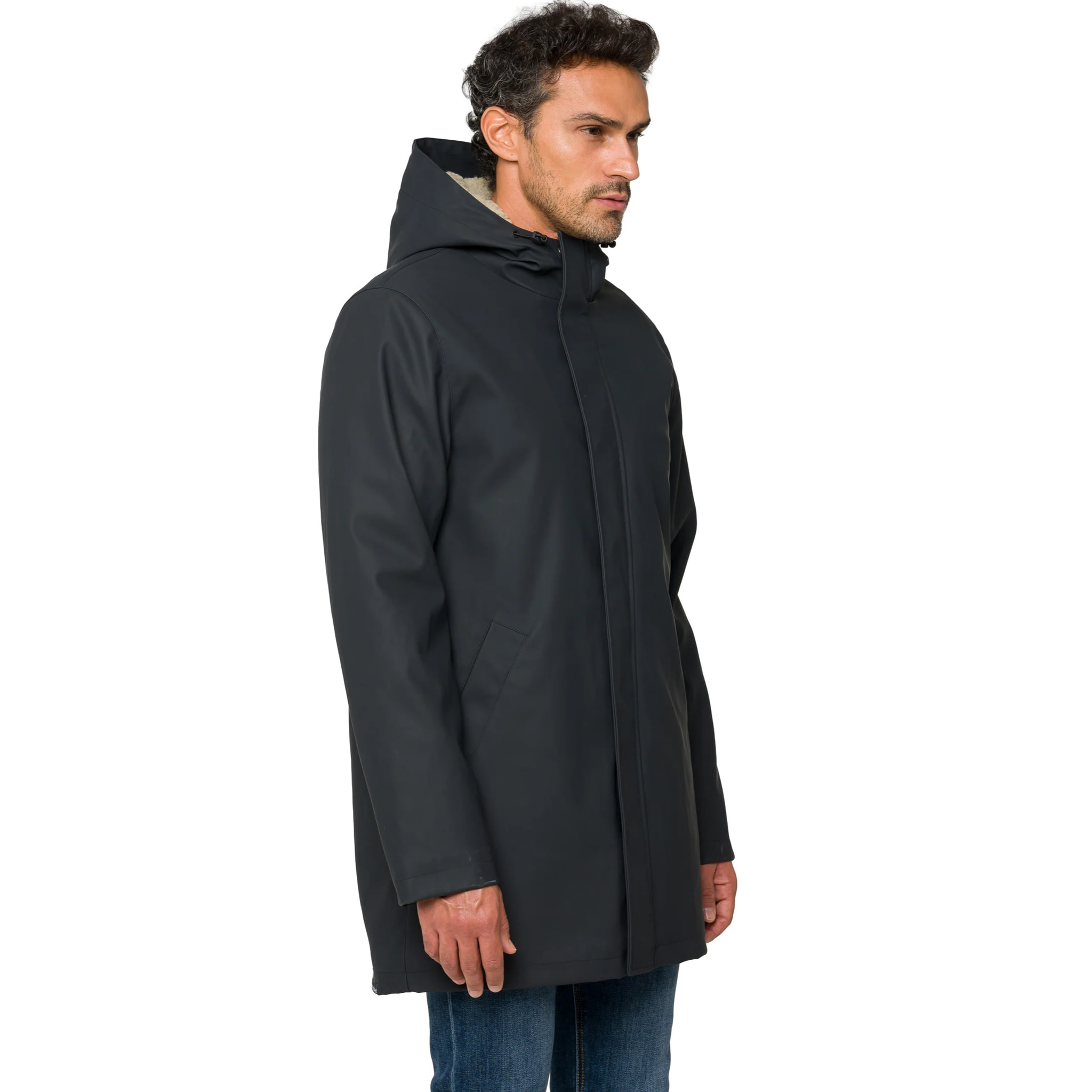 Parka KASHMEER imbottito impermeabile nero