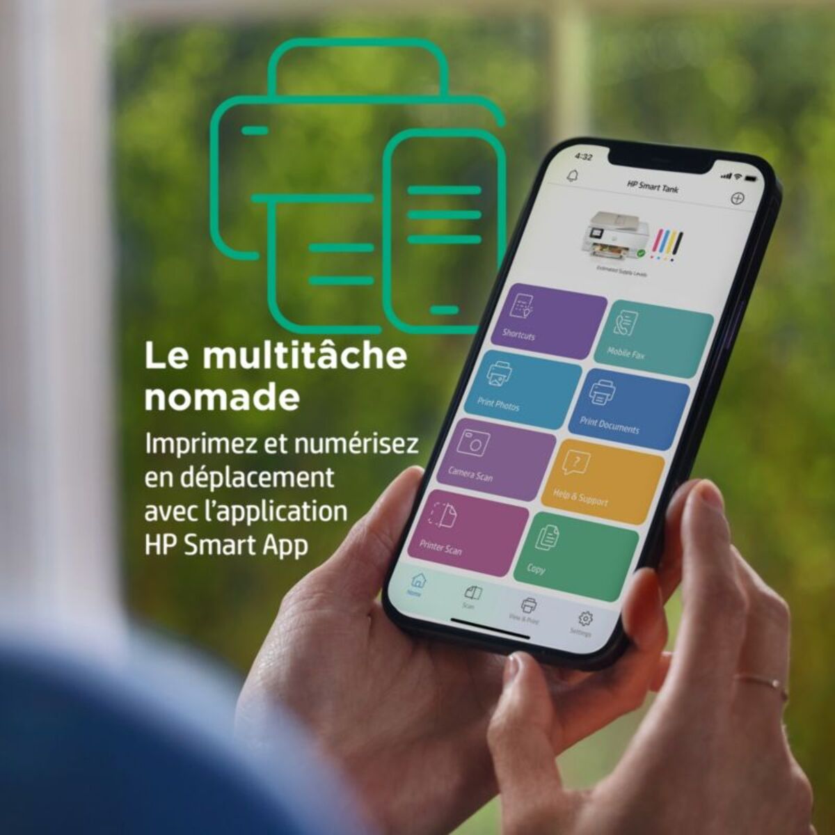 Imprimante jet d'encre HP Envy Inspire 7924e éligible Instant Ink