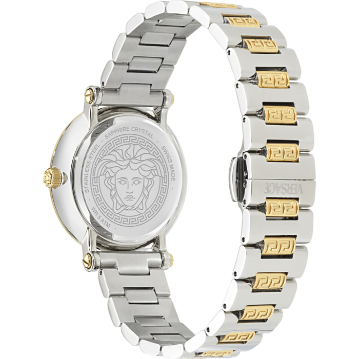 Versace Orologio Analogico Al Quarzo Greca Sphere