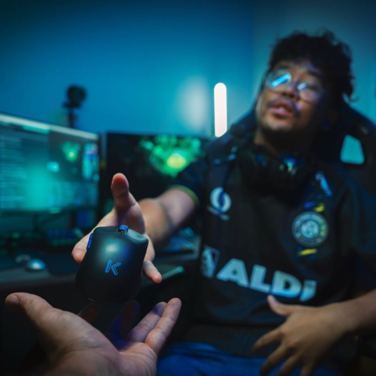 Souris Gamer Sans Fil SKILLKORP M20 Blanche Ultimate 1K