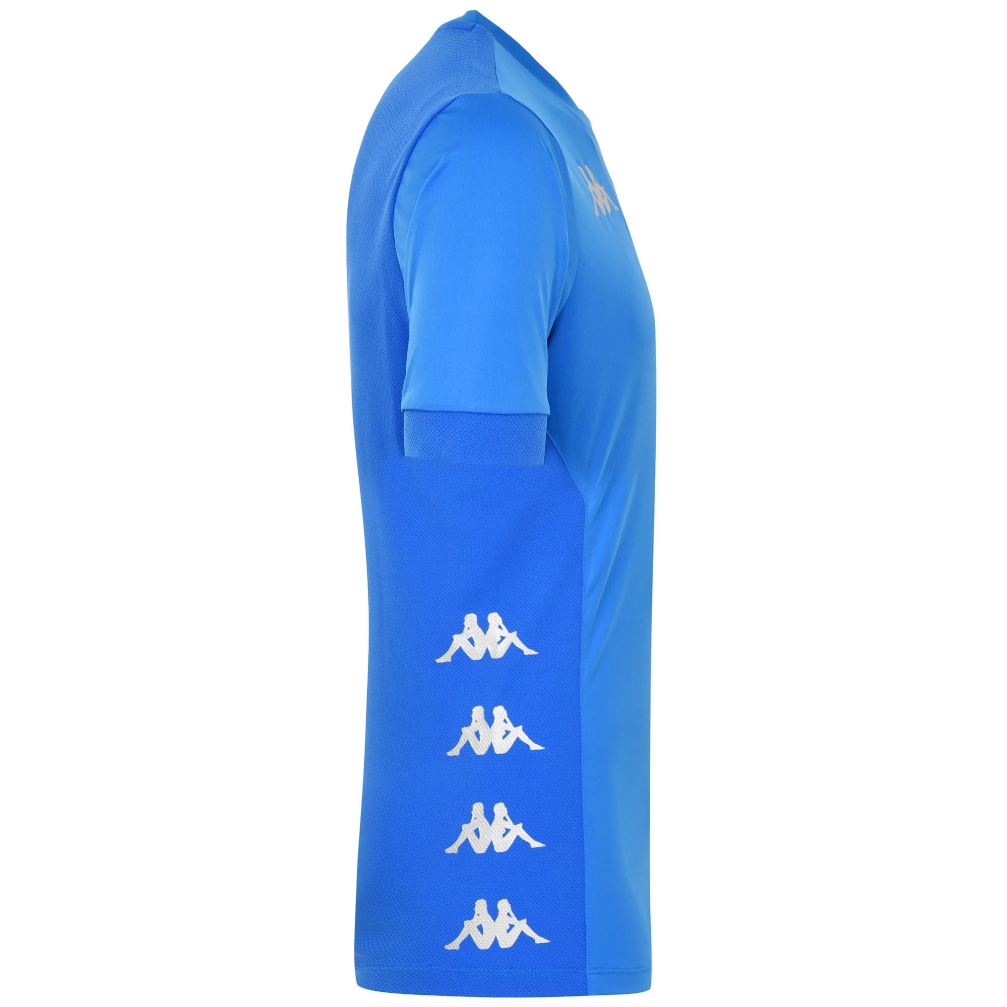 Kappa - Camisetas de juego Hombre Azul - Kappa4Football Dervio