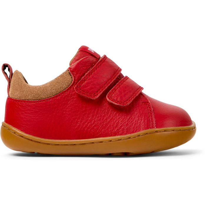 Zapatillas - CAMPER Peu Cami - Rojo - Cuero liso
