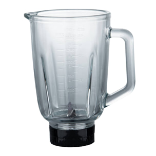 Bergner Xtra Batidora de vaso 1000W de 1,5L con 2 velocidades + Turbo