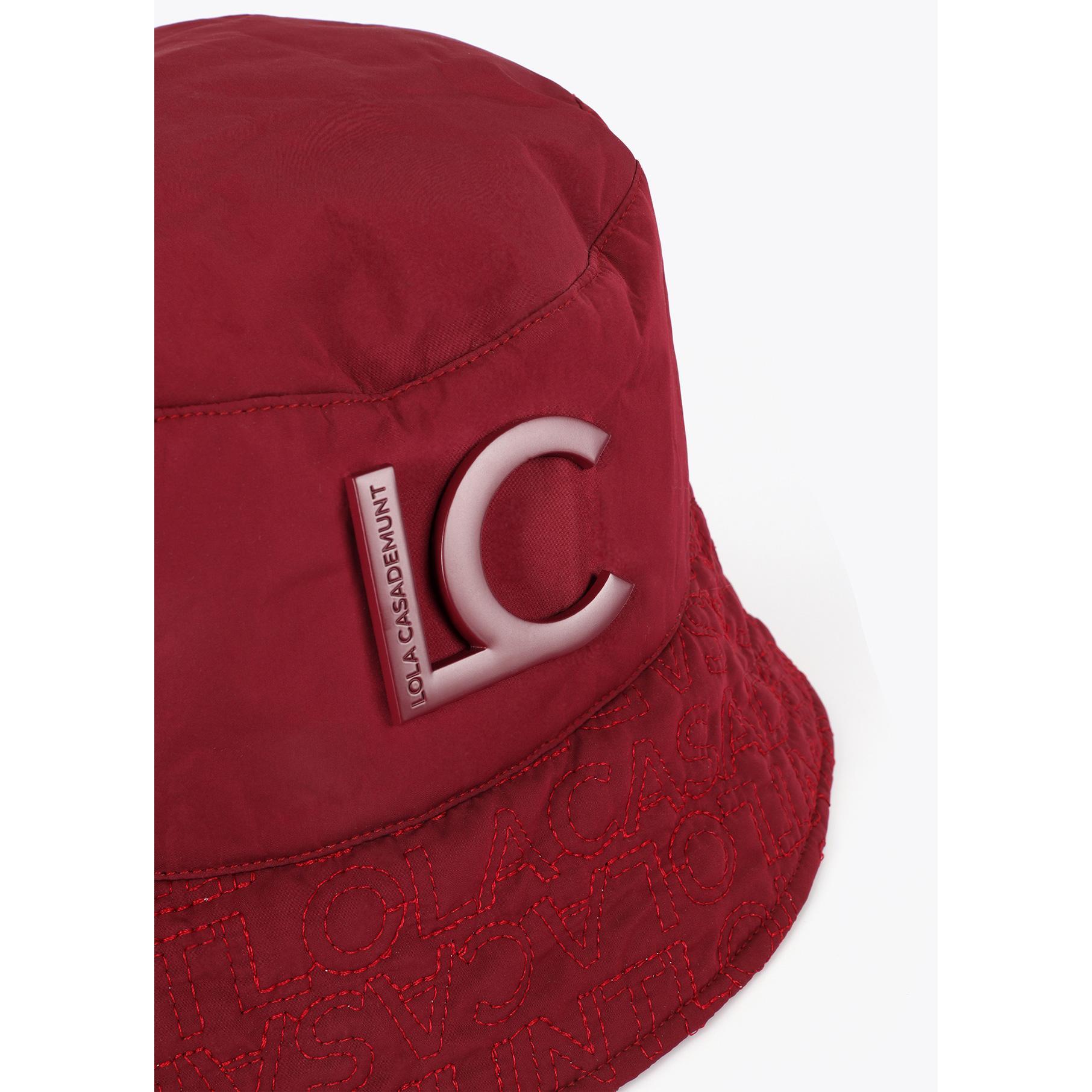 Cappello a secchiello con logo