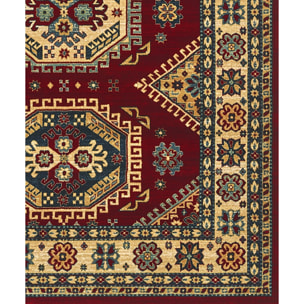 Tappeto Orientale Disegno Persiano Rosso