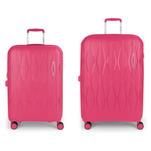 Juego de 2 maletas (mediana y grande) rígidas, expandibles INFINITY