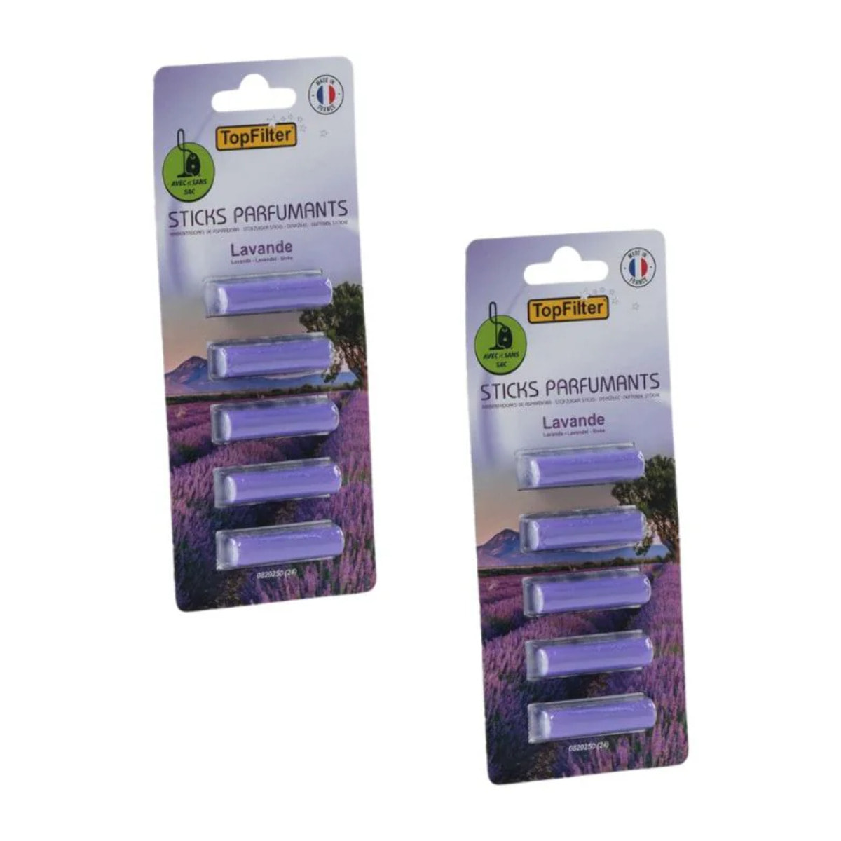 Ensemble de 10 parfums pour aspirateur senteur lavande TopFilter
