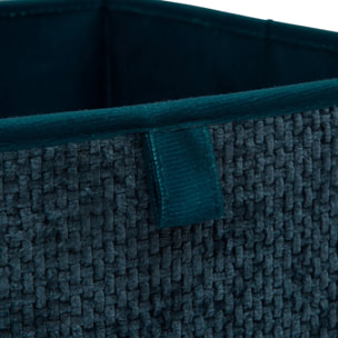 Boîte Mix'N Modul carré pliable 31x31cm bleu