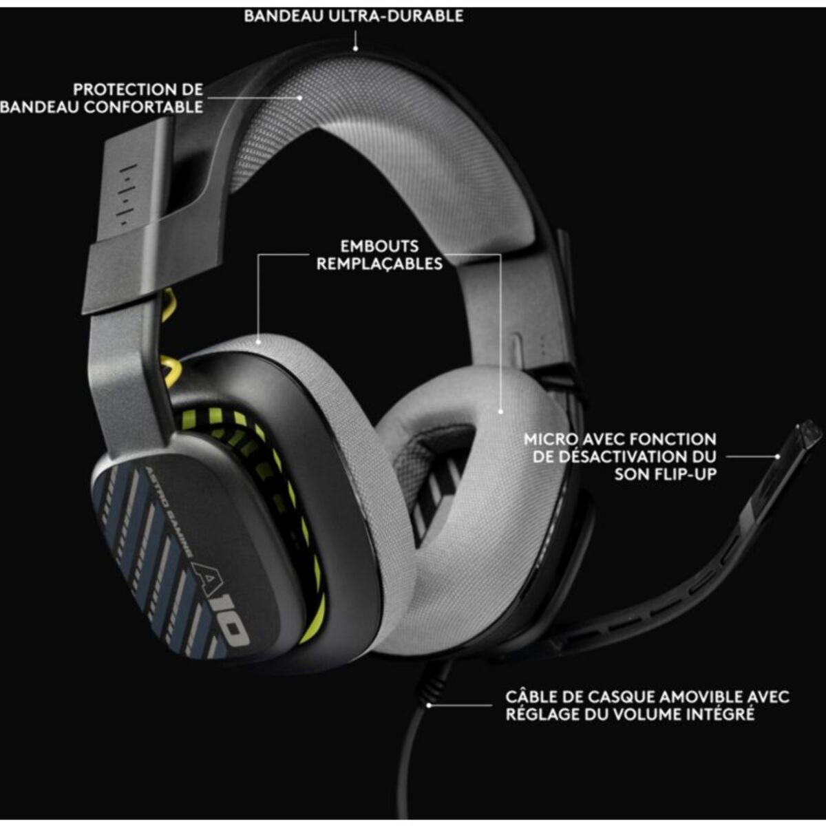 Volant + Pédalier LOGITECH VOLANT G920 + CASQUE ASTRO A10