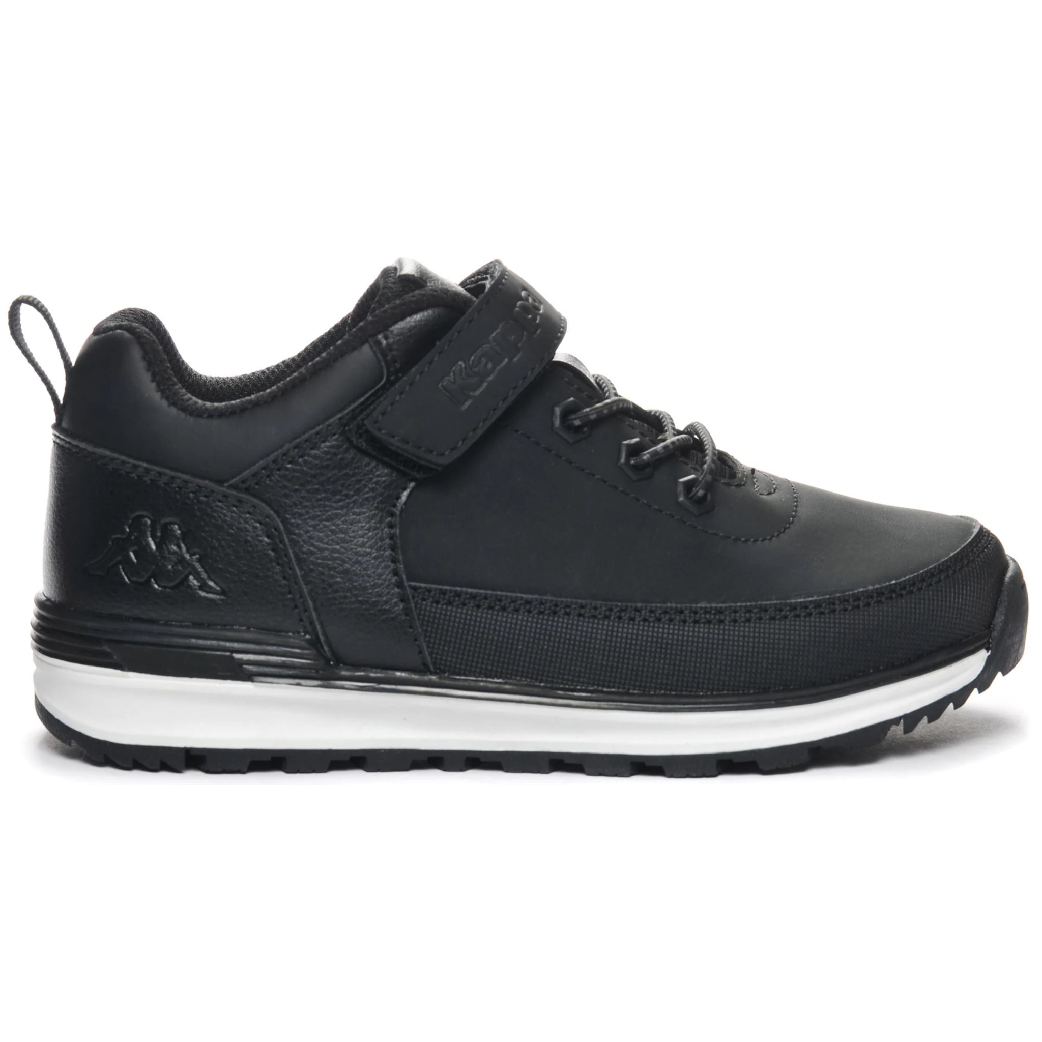 Kappa - Sneakers Bambino/a Nero - Logo Monsi Ev Kid