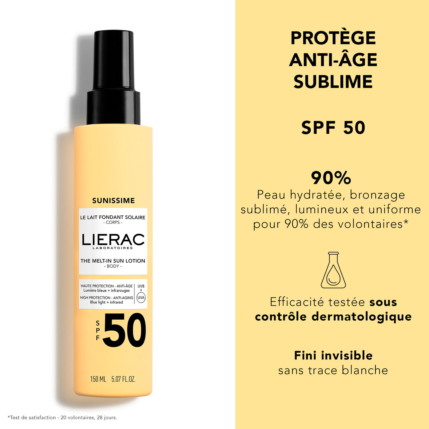 Sunissime - Le Lait Fondant Solaire SPF50