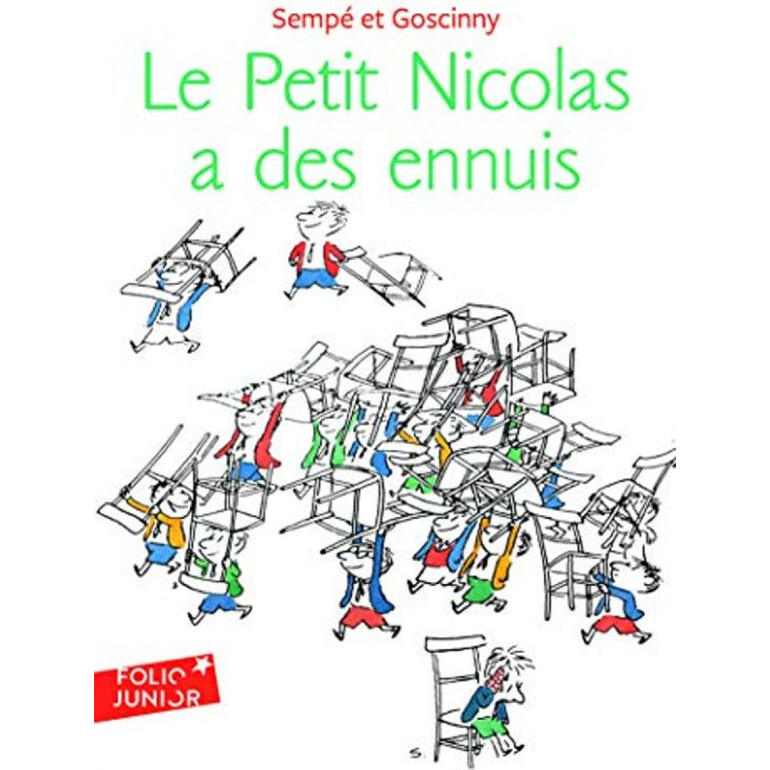 Sempé | LE PETIT NICOLAS A DES ENNUIS | Livre d'occasion