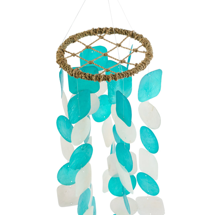 J-Line Carillon Lisa - coquillage - turquoise