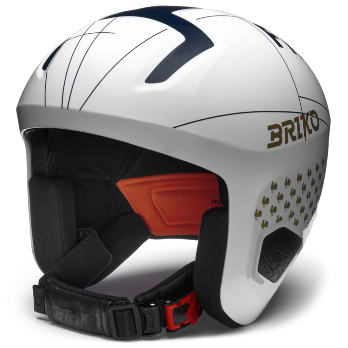 Briko - Caschi, Uomo Donna, Bianco - Vulcano 2.0 France