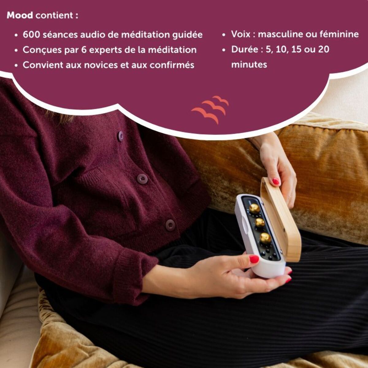 Box de méditation MORPHEE Mood